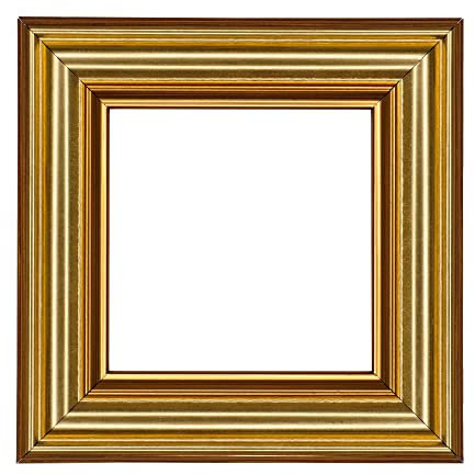 ElekTek Decorative Switch Surround Frame Cover Finger Plate Edwardian Regency Gold Dark Gold Large