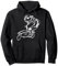 Lustiges Lastenrad mit einem Bären elektro bike Geschenk Pullover Hoodie