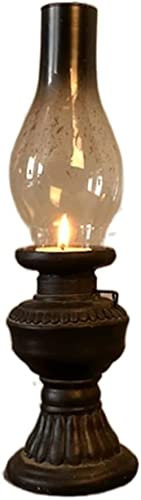 LXINMFEWY Petroleumlampe Klassisches Lampenöl-Harz-Ornament Vintage-Kerosinöl Dekorative Kerzenlaternen Kerosin-Heizungshalter Sturmlaterne