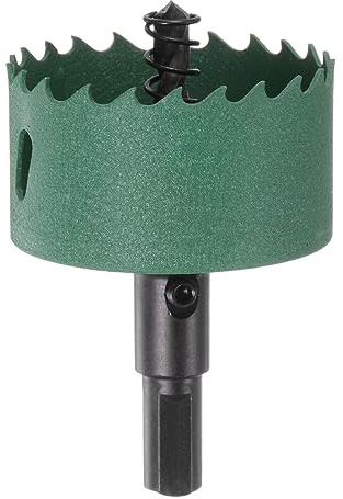 QUARKZMAN Bi-Metall Lochsäge 53mm (2-5/64) M42 HSS (Hochleistungsstahl) | Lochsäge Bohrspitze Schneidegerät für Holz Plastik Metall Blatt Gipsplatte