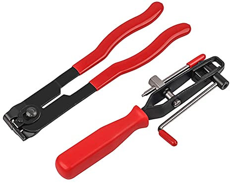 KJKVIVH 2Pcs CV Joint Clamp Plier Tool for Vehicles ATV UTV Dust Casing Bundle Pliers Hose Clamp Plier