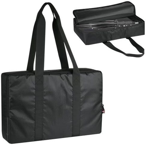 TXEsign Projector Stand Carrying Case, Laptop Tripod Stand Nylon Storage Bag, Fits Up to 20.87” (Adjustable Min Height)