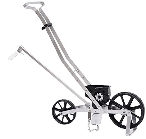 Queeucaer Dibbelmaschine Sämaschine Drillmaschine Einzelkorn Sämaschine Handsämaschine Sämaschine Dippelmaschine Einreihige Drillmaschine Geeignet für Zuckermais, Lauch und andere feine Samen.