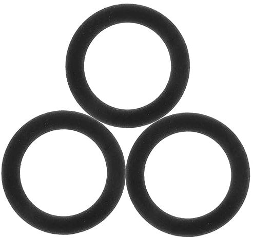 Mikikit Portable Player Cassette Tape Machine Belt 3pcs Idler Pulley Belt Rubber for Diy Projects