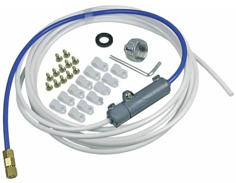 ensipart Zulaufschlauch für SideBySide Kühlschrank kompatibel mit Samsung DA97-01469Z Wasseranschlusskit mit 5m Wasserzulaufleitung