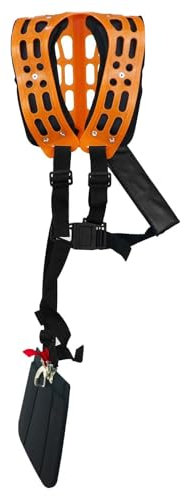 Spares2go Universal Safety Harness Brushcutter Strimmer Trimmer Heavy Duty Padded Support (One Size)