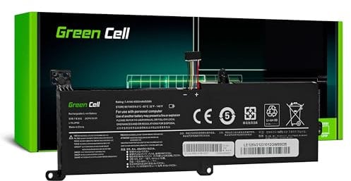 Green Cell L16C2PB2 L16M2PB1 Batteria per Lenovo IdeaPad 3 3-15ADA05 3-15IIL05 320-15IAP 320-15IKB 320-15ISK 330-15AST Portatile (4500mAh 7.4V Nero)