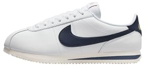 NIKE Sportswear - Turnschuhe W Cortez OLY aus synthetisch, weiß-blau (8.5)