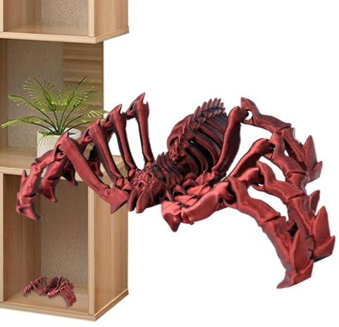 Gelenkspinne mit Gelenken, 3D-Druck, Spider, Fidget, 3D-Druck, bewegliche Gelenke, Wolf, Spinne, Fidget, Spielzeug, Anti-Stress-Spielzeug, Partygeschenke