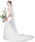 Yolev Langer Hochzeit Schleier Tüll Schleier mit Kamm Doppelschicht Weiche Brautschleier Kathedrale Hochzeitsschleier Haarschmuck Brautkleid