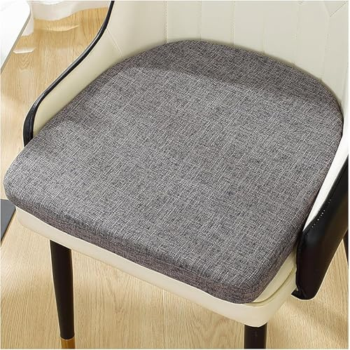 2/4/6er Set Sitzpolster Stuhl 45x45 Stuhlkissen U-förmiges Sitzkissen Indoor Outdoor Anti-Rutsch Kissen für Drinnen und Draußen, Garten, Küche, Café, Esszimmer(#1,45 * 45cm(4pcs))
