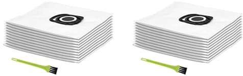 Rfeeuubft 20 Stück Beutel,Vakuum Staubsauger Beutel für X- Power, Kompakt Power RO64Xx RO63Xx RO68Xx RO39Xx ZR200520