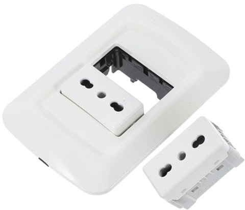 HYTROVE 16a Prise Ronde Double Type Prise Encastrée Murale Simple Avec Usb Facile à Installer