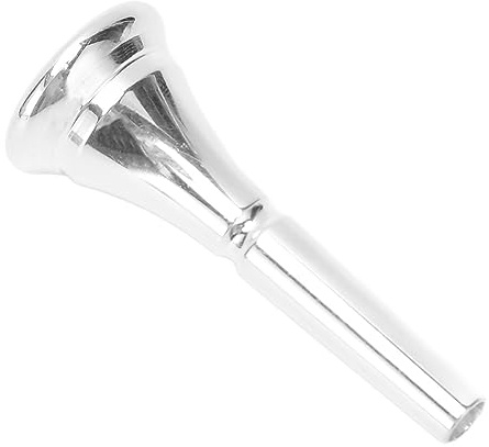 Cosiki Französisches Horn -Mundstück Hülle, Französisches Horn Mundstück Messing Standard Französisch für Anfänger Professionelle Spieler
