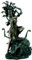 Sascosia Medusa im Kampf mit Bogen Figur Skulptur Statue