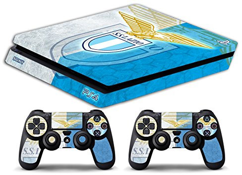 Skin Compatibile per Ps4 SLIM - limited edition DECAL COVER ADESIVA Slim BUNDLE (Lazio)