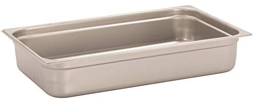 Pentole Agnelli, COIXGNP11100, Bacinella Gastronorm 1/1, Acciaio Inox, Argento