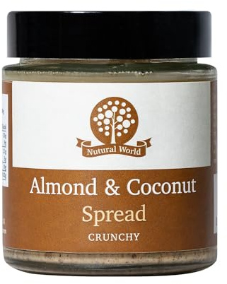 Nutural World - Crunchy Almond and Coconut Spread (170g) - Great Taste Award Winner