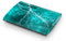 Skins4u Aufkleber Design Schutzfolie Vinyl Skin kompatibel mit Sony PS3 Playstation 3 Super Slim Apocalypse Türkis