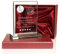 De Walden Boy's 1st Communion Gift Personalised Engraved Glass First Holy Communion Gift for a Boy in a Silk Lined Box