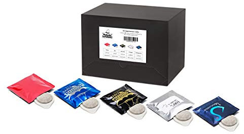 Amigos Caffè - Dosis monodosis - Kit de degustación - 50 cápsulas