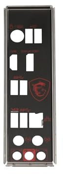 MSI B450I Gaming Plus AC Original I/O Blende schwarz