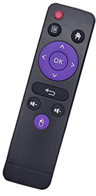 AEISVIK Android TV Box Remote Control - Original Replacement Remote Controller Only for Android TV Box H96 MAX RK3318, H96 MAX X3, H96 Max H616, H96 Mini V8, MX10 PRO, X10 Plus