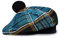 UMAM Tam o' Shatner Tammy-Mütze aus Acrylwolle, traditionell, flache Motorhaube, Kilt, viele Tartans, Anderson 043tcp, Einheitsgröße