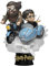 Beast Kingdom DS-098-Harry Potter-Hagrid und Harry