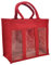 Red Wine Bottle Bag (Triple) PL3085