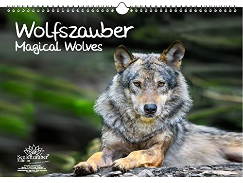 Wolfszauber Immerwährender Kalender DIN A3 Wolf und Wölfe - Seelenzauber