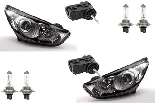 Johns, Scheinwerfer passend für Hyundai iX35 10-13 mit H7 Links Rechts inkl Stellmotor