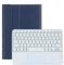 HEUCYL Estuche con Teclado para Lenovo Tab M10 10.1 (Modelo: TB-X505F/TB-X605F) Teclado Español Ñ Magnético Desmontable Bluetooth con Panel Táctil, Estuche Delgado Tipo Folio Inteligente,Blue 1