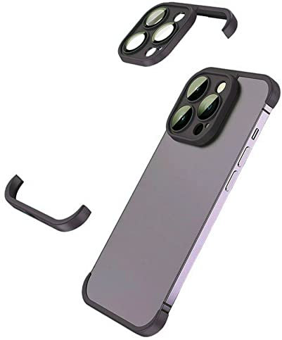 fonefunshop Corner Pad Protection Compatible with iPhone 13 Pro Max in Black