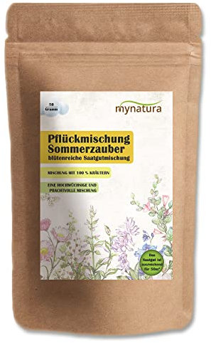Mix di incantesimi estivi | annuale | biennale | fiori | fioritura | fiori | fiori | fiori | prato floreale | salice | splendore di fiori (1 sacchetto da 50 g)