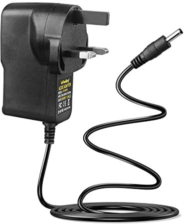 LeTaoXing 6V 1.5A Power Supply 3.5mm x 1.35mm Mains AC-DC 9W Adaptor for APEMAN Trail Cam H70, Campark T100, Toguard H85 and Other 3.5mm Connector 6V Devices