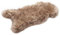 HOME LAMB Lammfell Cappuccino 100-110 cm - Weich Schaffell Echt - Natürliche Lammfell Teppich Wohnzimmer - Flauschig Lammfell Echt - Deko Fell Schlafzimmer - Naturfell - Lammfelle