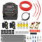 Heart Horse Spannungsempfindliches Trennrelais Relais-Kit, 12V 140A Dual-Batterie-Isolator-Kit Mmanueller/Automatischer Modus, geteiltes Laderelais-Kit mit 6 m Kabel für LKW, Wohnmobil, Boot