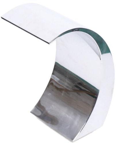 Fontaine de Piscine NIGORIY, Acier Inoxydable, 60cm Cascade Bassin Exterieur, Fontaine Cascade Exterieur Convient Aux Spas et Aux Piscines