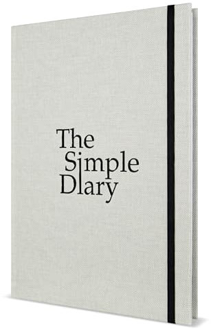 ROKLIFE® The Simple Diary: Das einfachste Tagebuch der Welt mit ANTI-Schreibblockade-Versprechen I für mehr Glück, Achtsamkeit & Selbstliebe