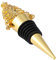 Healeved 1pc Christmas Tree Shaped Metal Wine Stopper Alloy Bottle Plug Decorative Sealing Plug for Festive Atmosphere