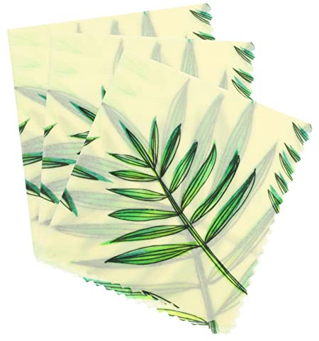 CONGARTENO 9stücke Bienenwachs Lebensmittelverpackungen Umweltfreundliche Wachspapiere Für Lebensmittel Wiederverwendbar Zum Einpacken Von Snacks Kuchen Und Mehr -frei Mit Frischem