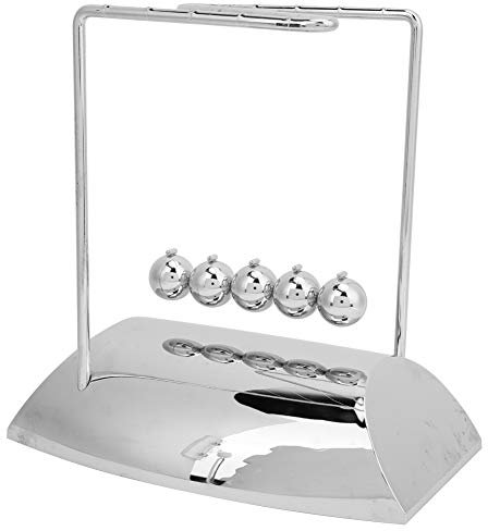 LetCart Newton's Cradle Balance Kugelspiel Kugelpendel, Z-Förmiges Pendel Balance Kugeln Newtons Wiege Educational Tools Tischdekoration