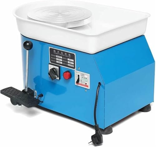 FLTRGO Macchina in Ceramica con Tornio Elettrico da 250 W E Pedale Flessibile per Lavori di Argilla, Arte E Mestieri ~/
