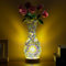 Retro -türkische vase, turkish vasims, türkische marokkanische lampe, in farbenfroher glashandarbeit, lampen zum schlafzimmer, wohnzimmer, wohnzimmer