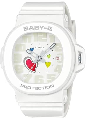 Casio Women Analogue Quartz Watch Baby-G Urban - Playfull Hearts