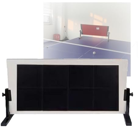 Tischtennis-Rebound-Board für Selbsttraining – verbessert Fähigkeiten zu Hause, im Fitnessstudio oder in der Schule mit einfacher Installation