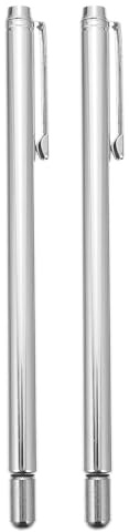 HONMEET Baguettes de Sourcier Rétractables Instrument de Mesure Flexible en Acier Inoxydable et Détecteur de Minéraux pour Usage Professionnel et Personnel