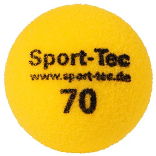 Schaumstoffball, Softball, Spielball aus Schaumstoff, unbeschichtet - 7 cm, blau