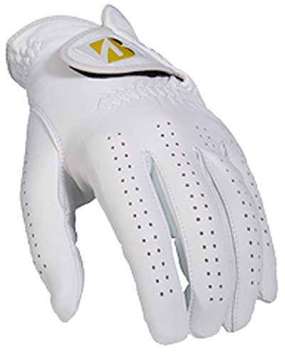 Bridgestone Golf Bridgestone Tour Gants de Performance pour Homme Blanc Taille M